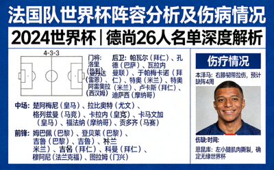 法国队世界杯阵容分析及伤病情况新闻图片