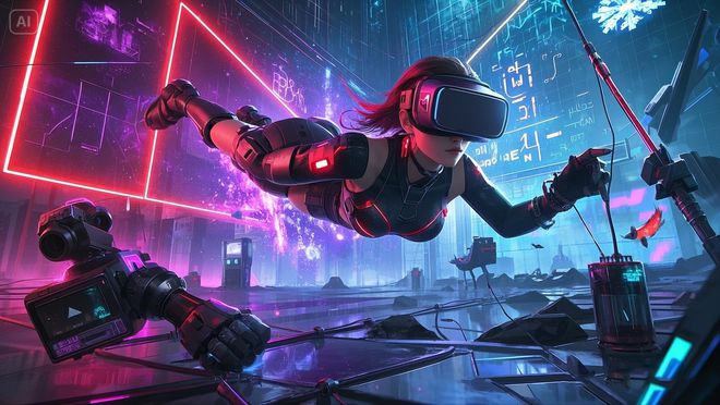 VR设备防晕党福音！2025年零眩晕VR游戏TOP10Meta Quest3必装